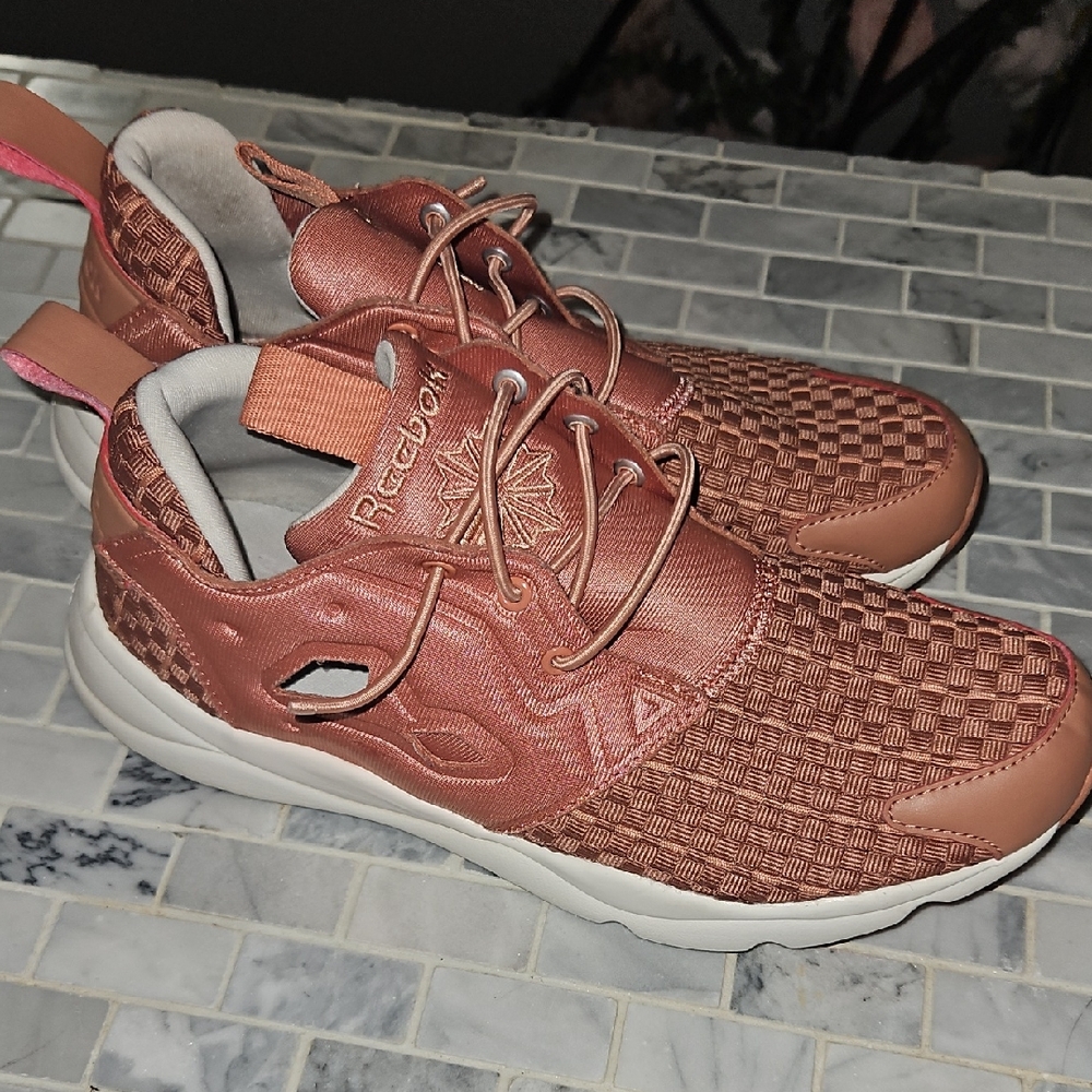 Reebok Metallic Copper Sneakers